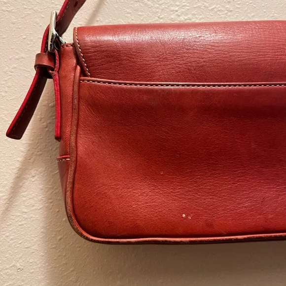 Coach Hamptons East West Buckle Shoulder Bag-Vintage Y2K-Rare Color - Picture 6 of 13